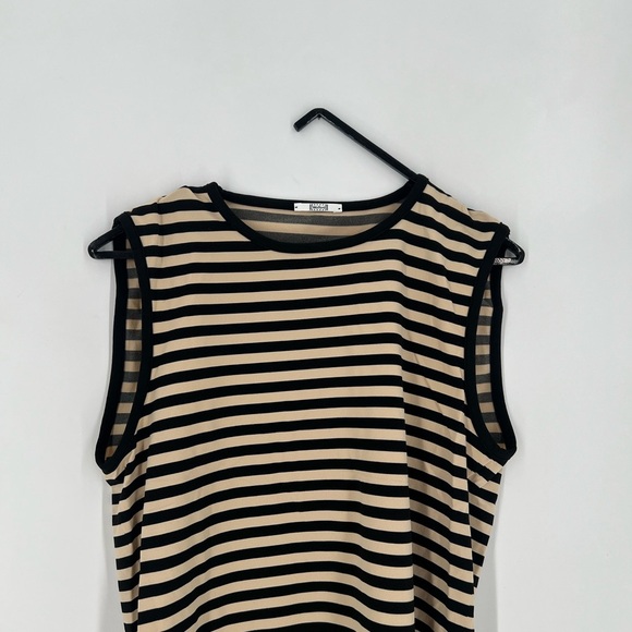 Wolford Striped Sleeveless Shirt Tank - Picture 1 of 6